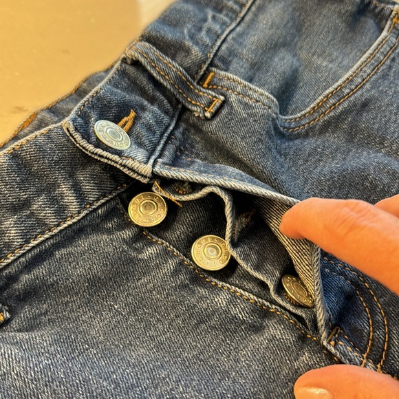 100% authentic Gucci Jeans 👖with Gucci red and green trim on cuffs - Picture 4 of 14